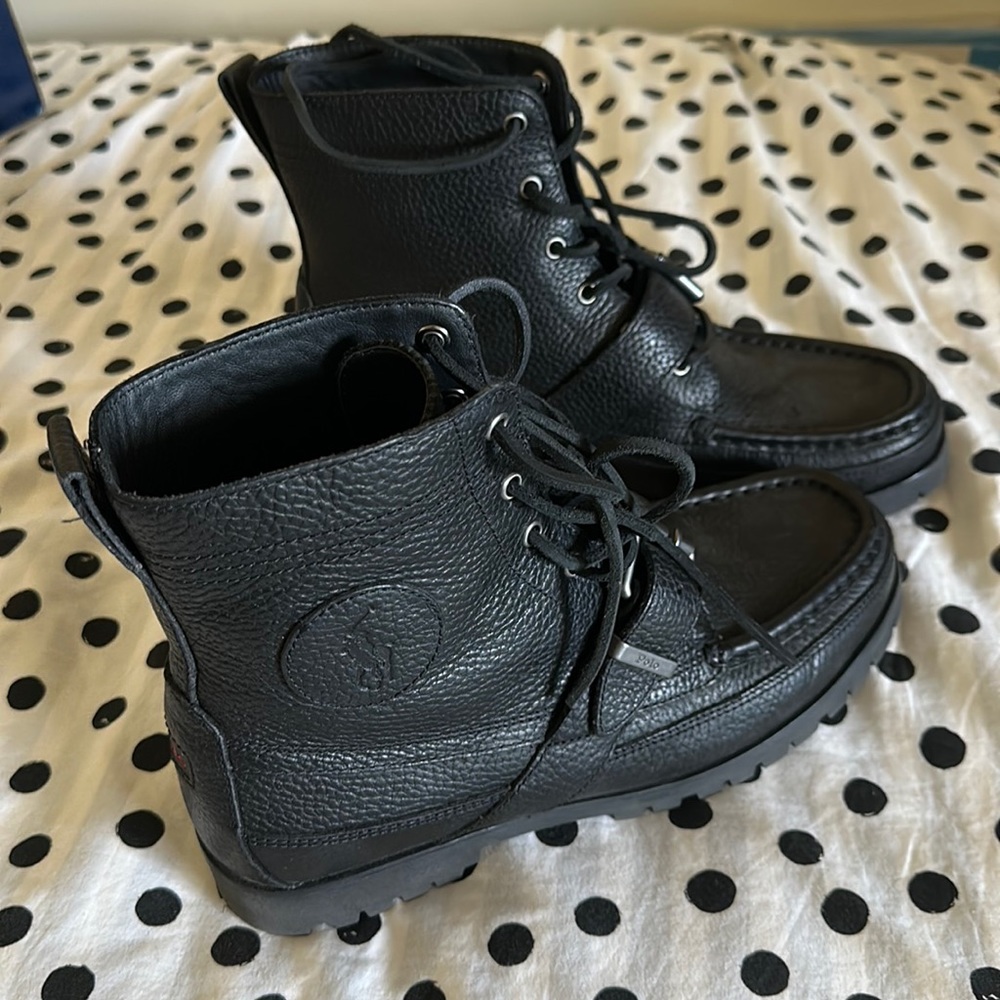 POLO BOOTS RANGER BLACK SIZE 8.5